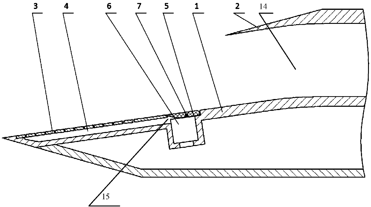 Secondary flow self-circulation pneumatic adjustable inlet port and control method of same-stage compression surface