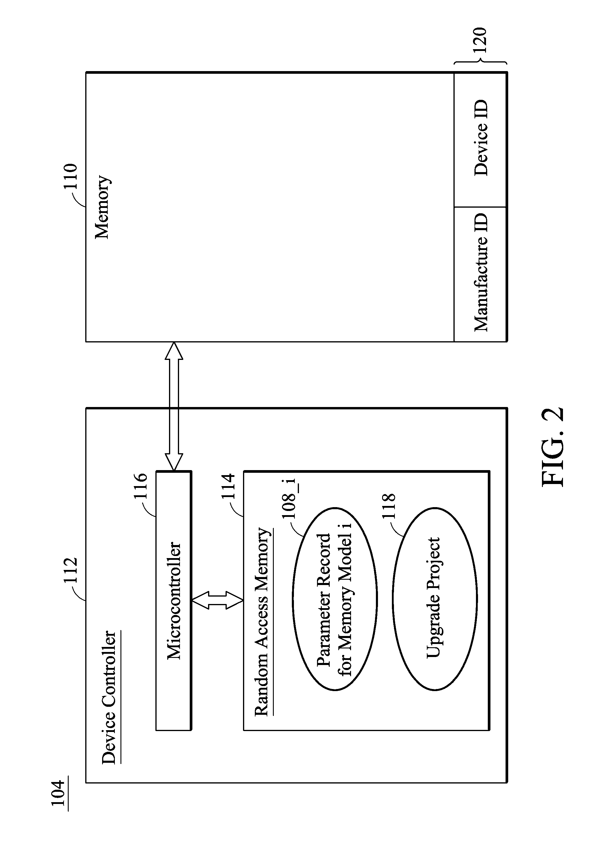 Memory online update system and method