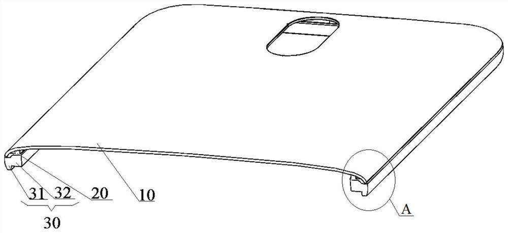 3D glass metal composite body and its preparation method and electronic product