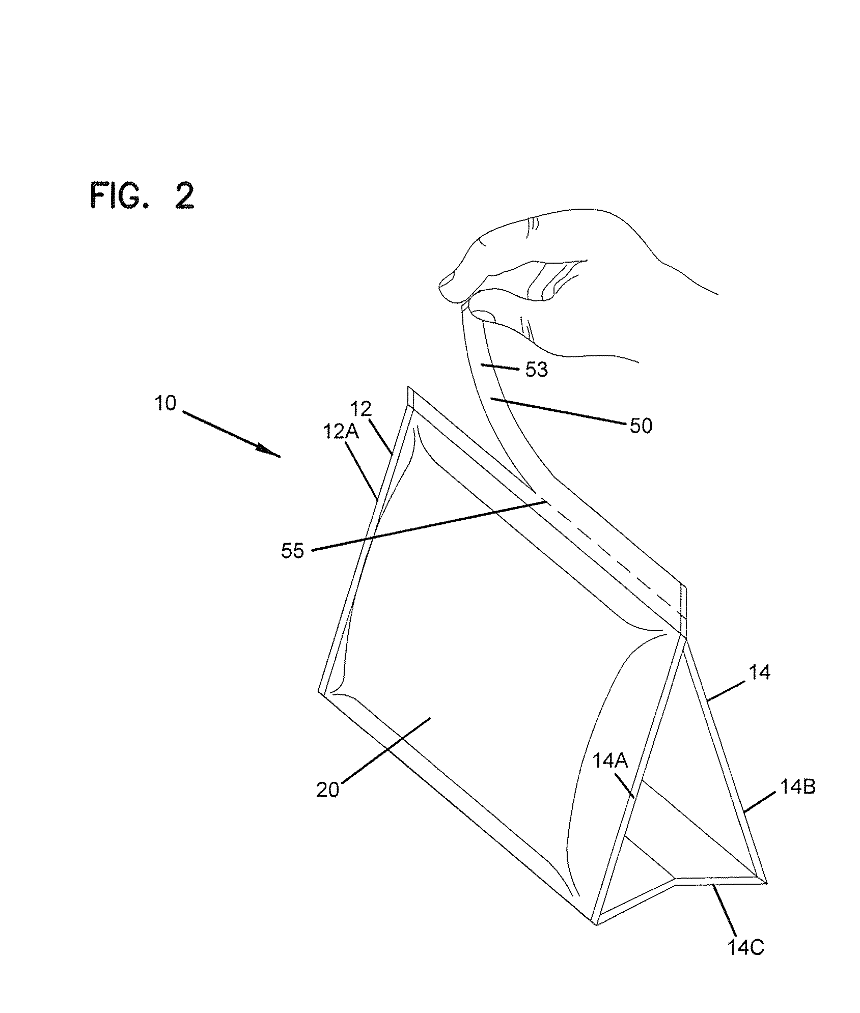 Flexible stand-up package, and methods of dispensing