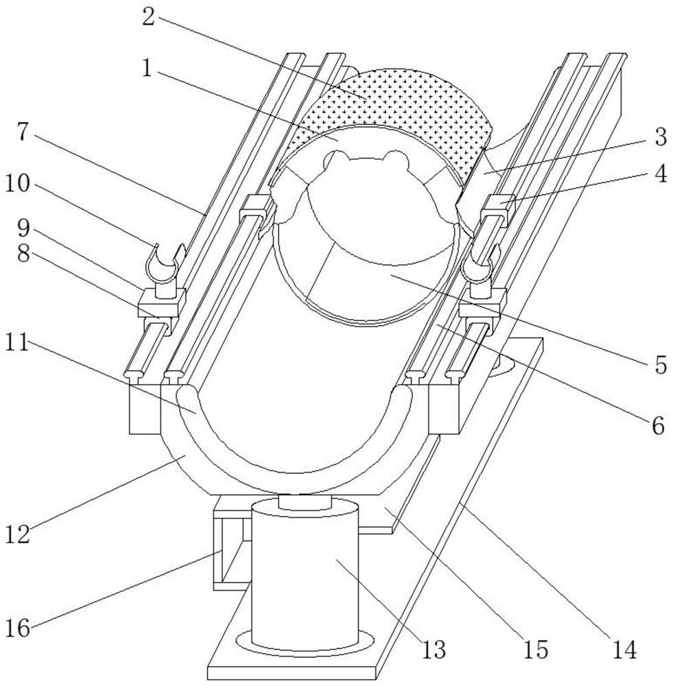 Wound protection device for hemodialysis nursing with wire arrangement function