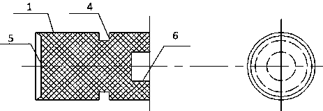 A new type of gas-driven two-stage light gas gun piston and counterweight combination device