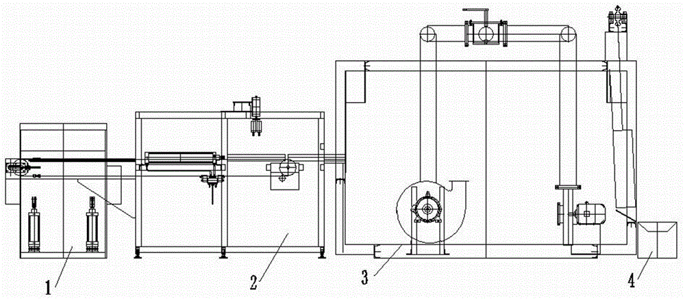 Fully-automatic continuous heating furnace for bars