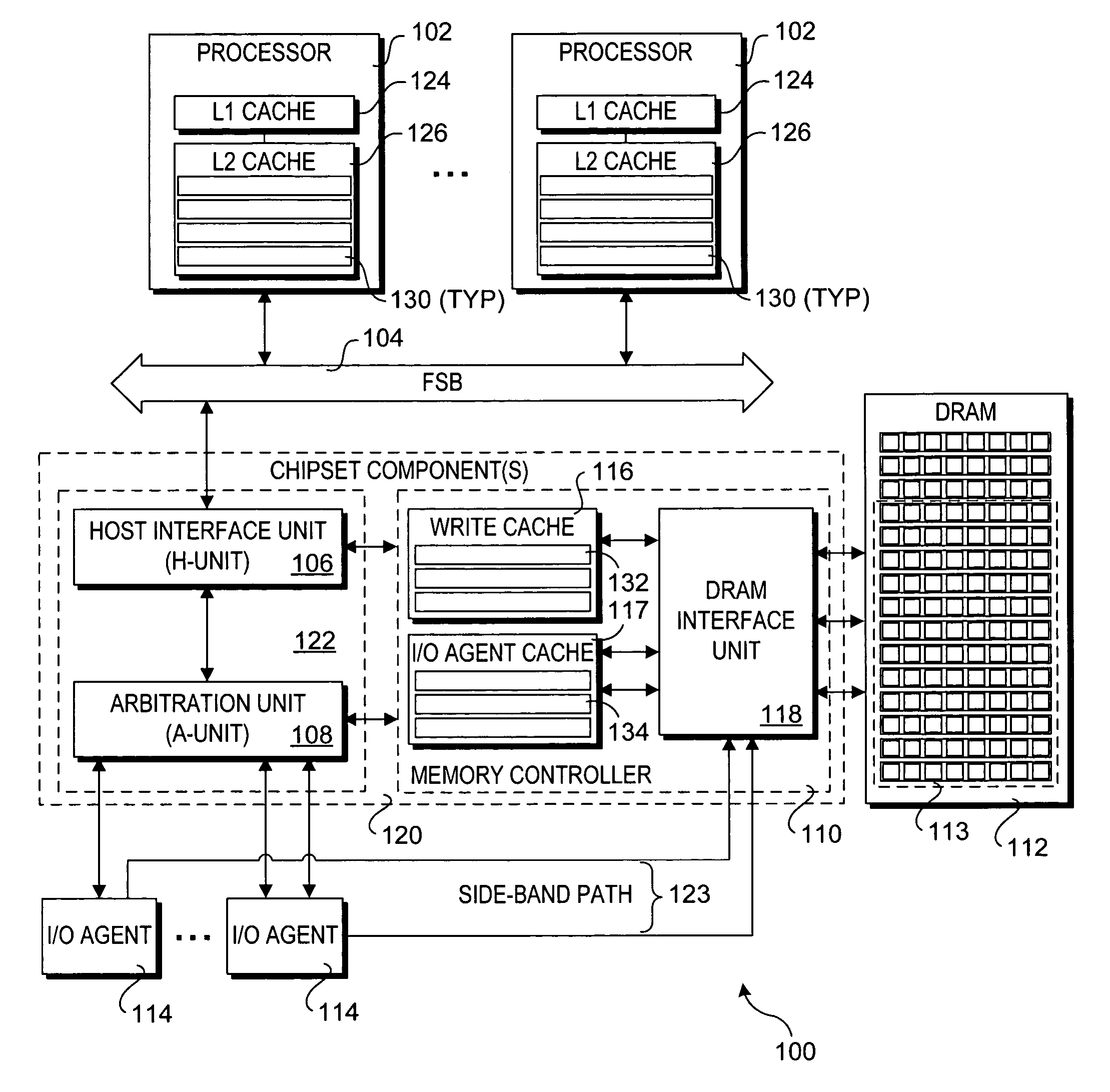 Method and apparatus to enable I/O agents to perform atomic operations in shared, coherent memory spaces