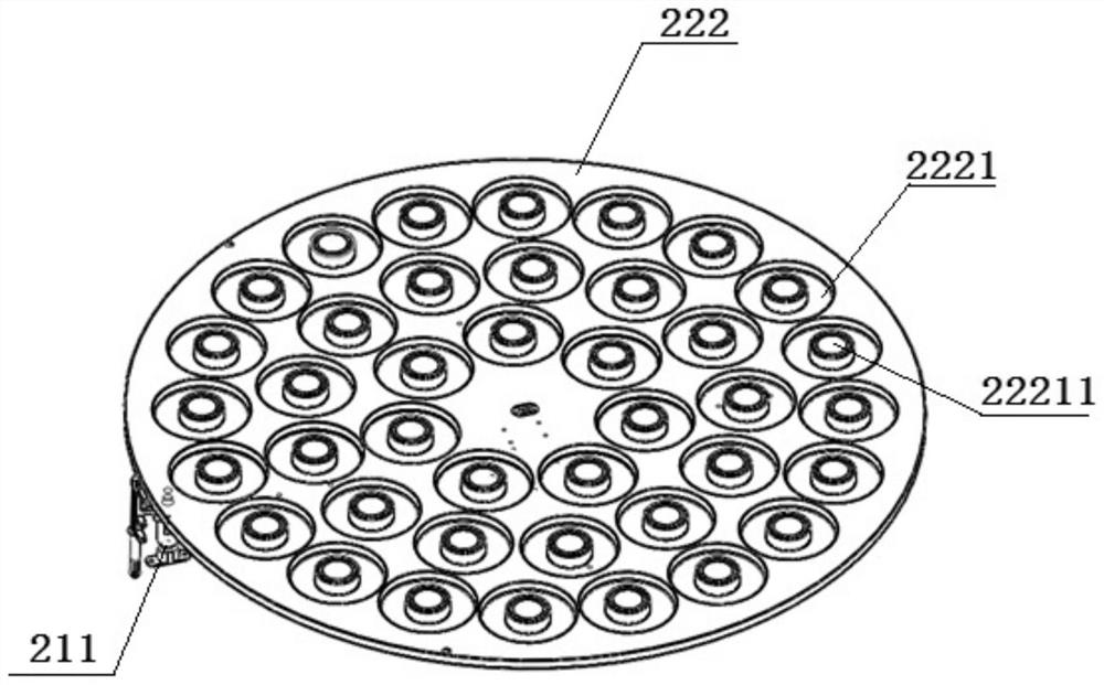 Multi-silicon-wafer transporting, taking and delivering vehicle