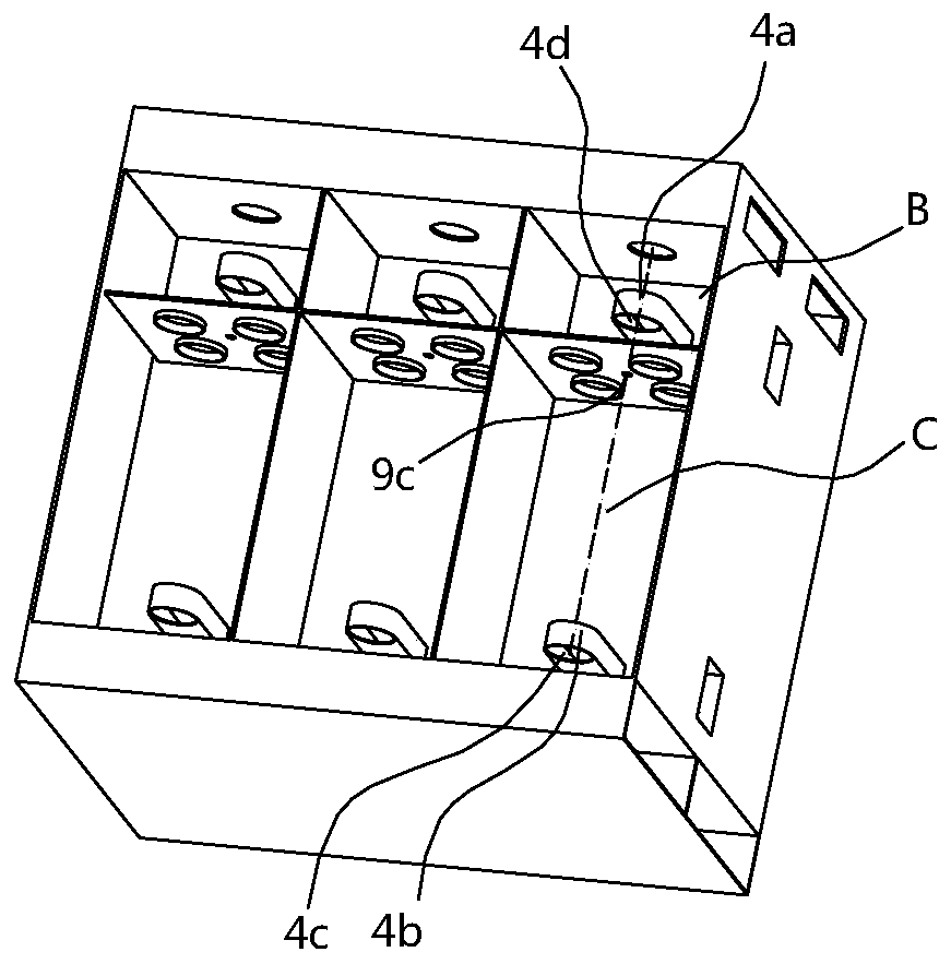 Integrated reducible activated carbon filter cylinder waste gas treatment device