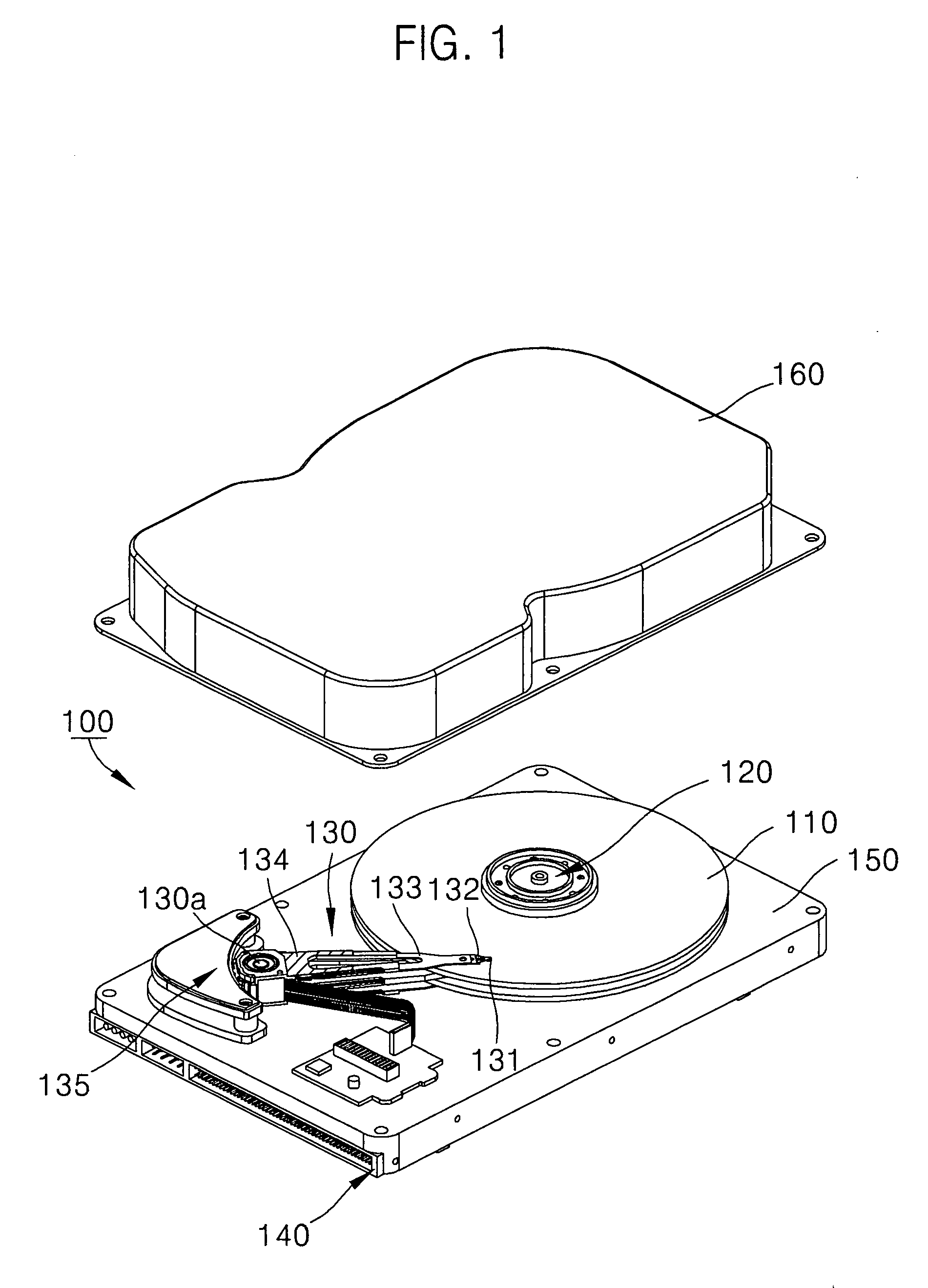 Hard disk drive, method for controlling FOD voltage thereof, and computer readable recording medium recording the method