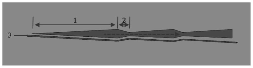 A kind of directional passive driving thin film and its preparation method