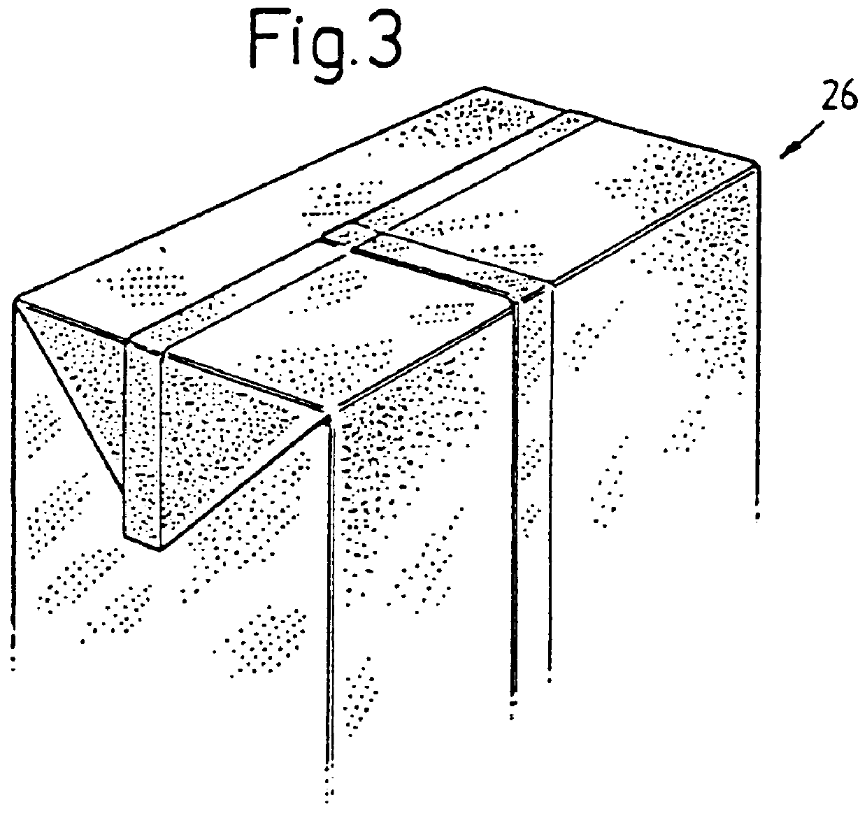 Laminated packaging material, a method of producing the material, and a packaging container produced from the material