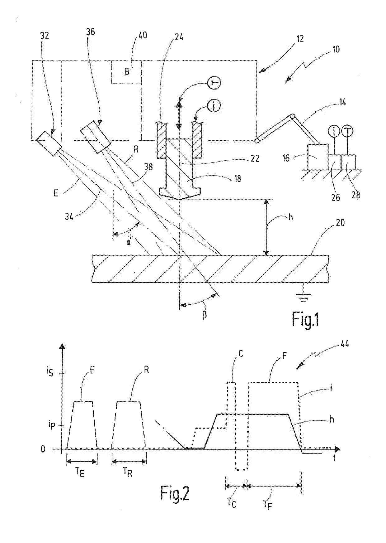 Method and apparatus for joining a joining element onto a workpiece