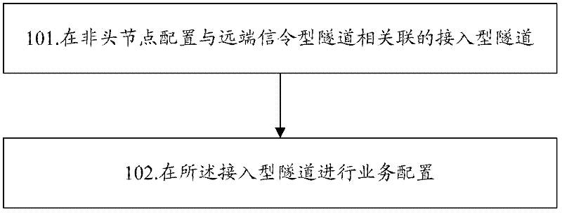 Method and apparatus for disposing service in RSVP-TE dynamic tunnel