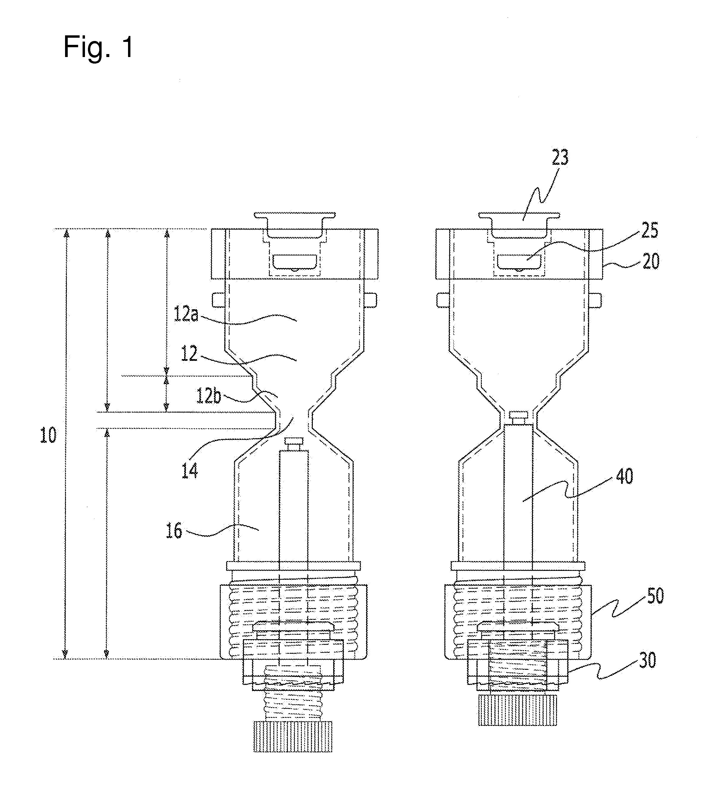 Integrated kit for separating blood and concentrating prp and method for extracting prp using the same