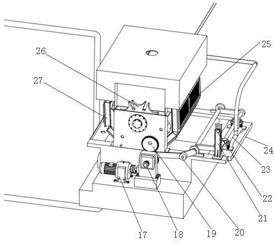 Rice straw nutrition plug tray production line and method for preparing plug trays