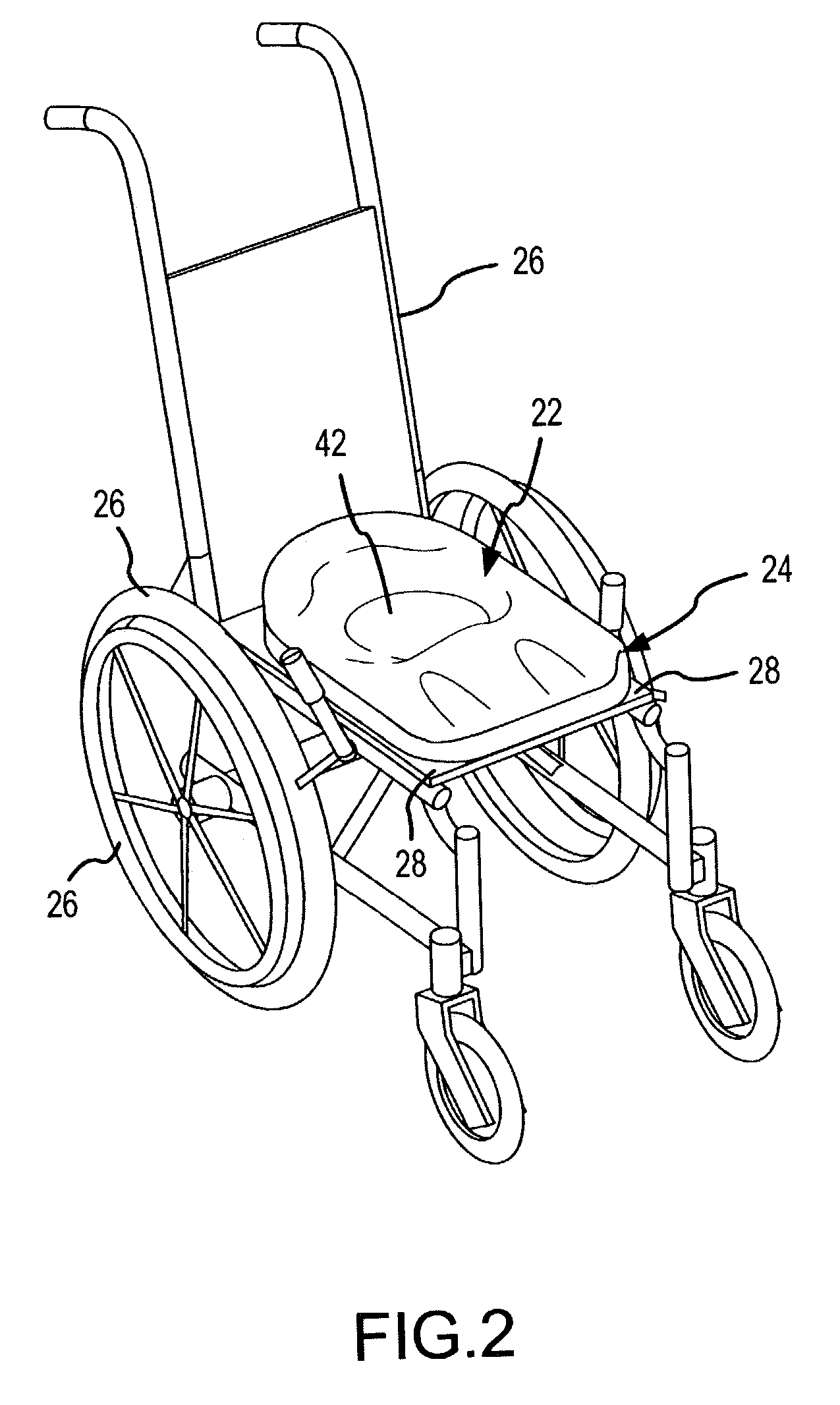 Apparatus and method for evaluating clearance from a contoured seat cushion