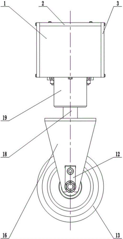 Omni-directional mobile wheel module