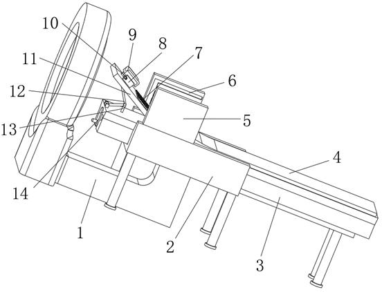 Reverse neck tumor radiotherapy clinical device