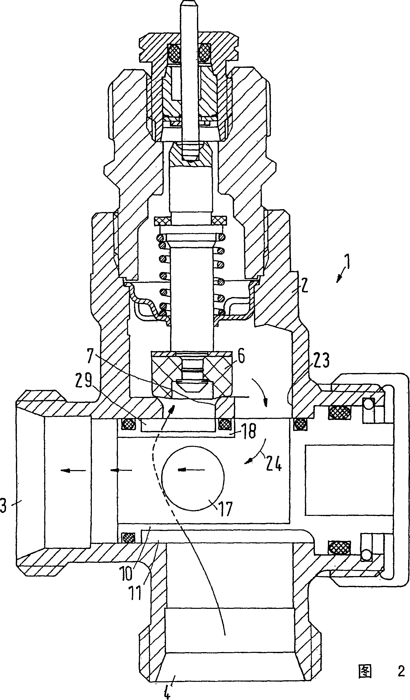 Valve, especially radiator valve