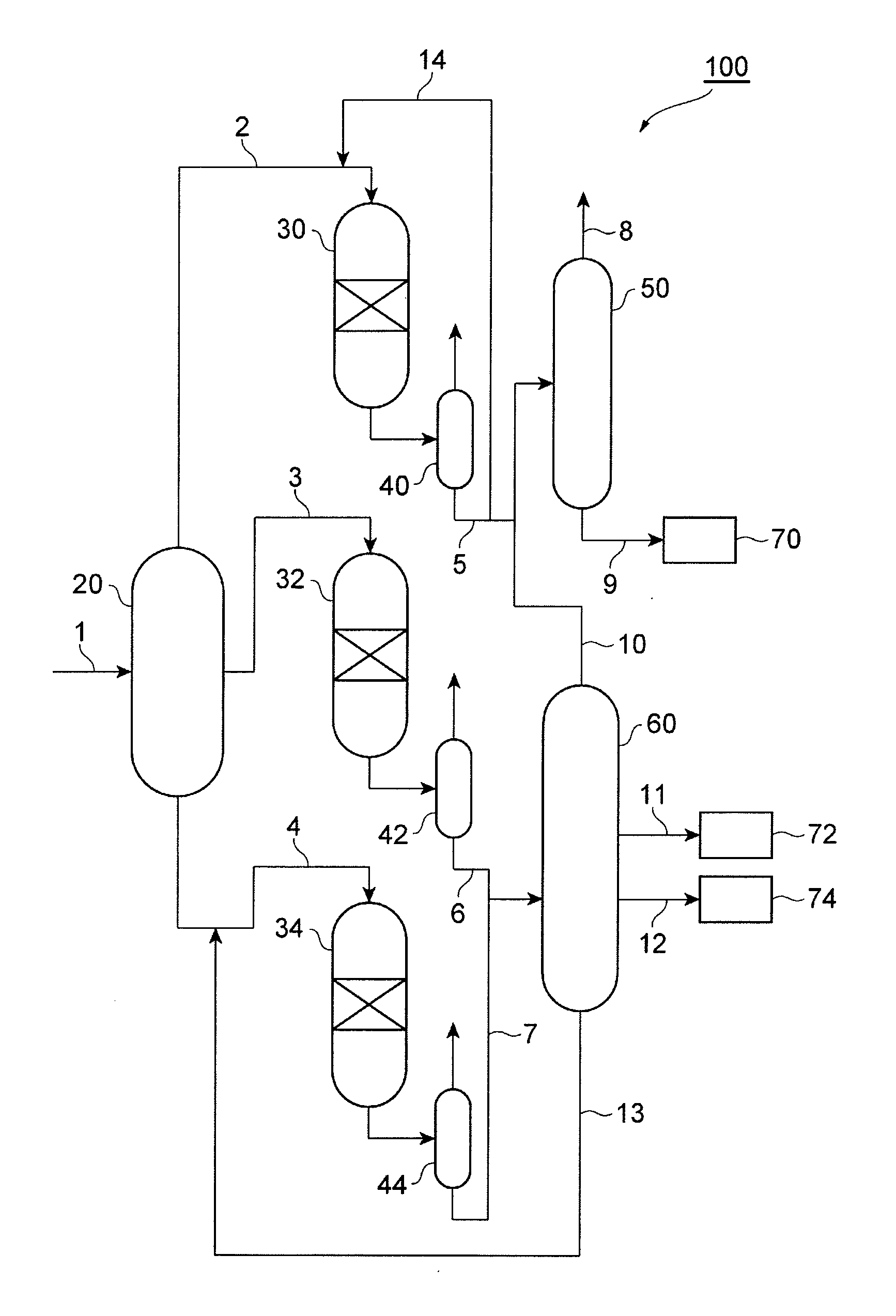 Regenerated hydrogenation refining catalyst and method for producing a hydrocarbon oil