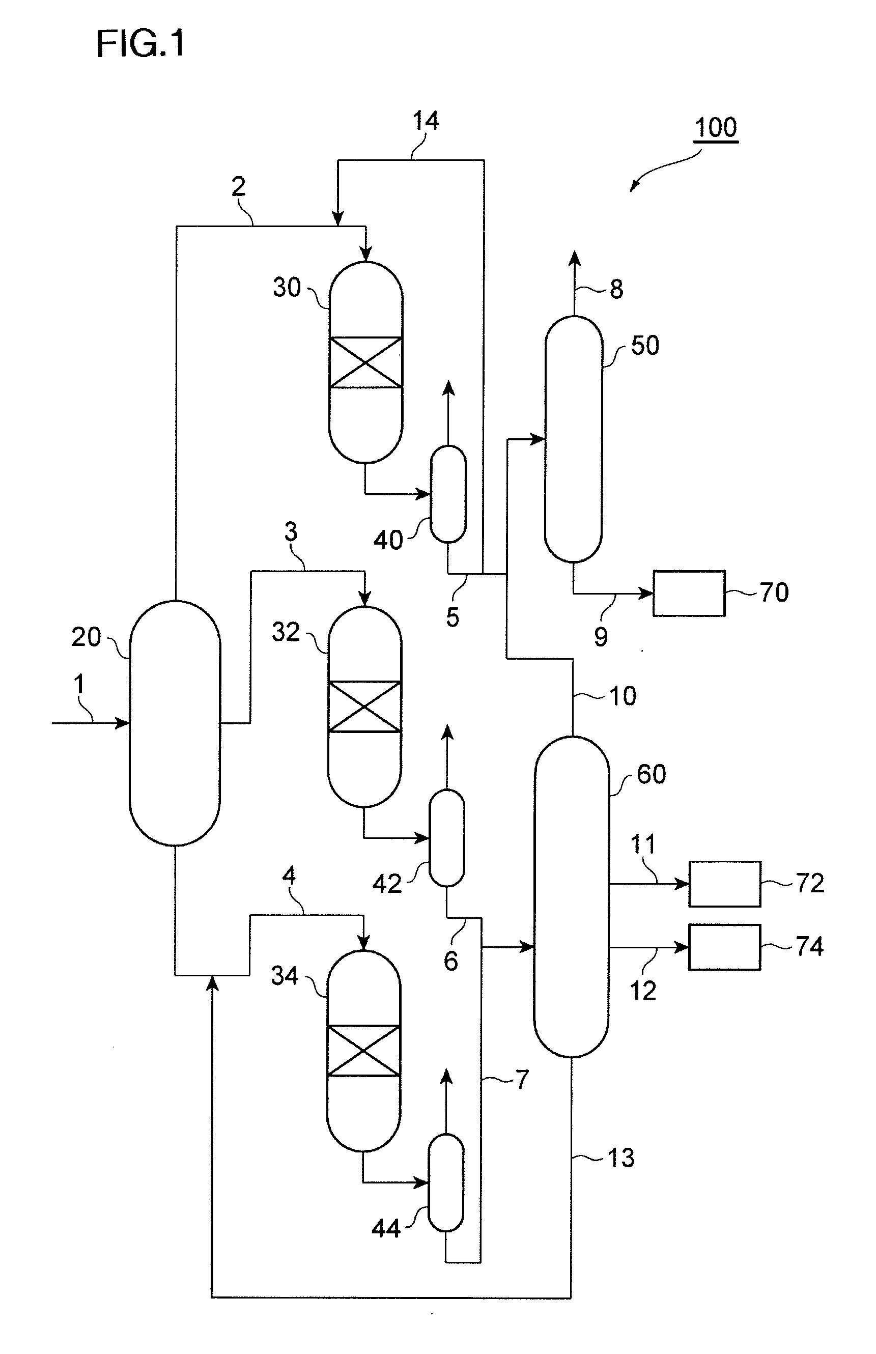 Regenerated hydrogenation refining catalyst and method for producing a hydrocarbon oil