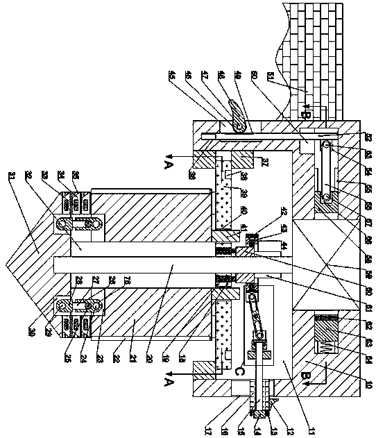 Household bore diameter adjustable drilling equipment