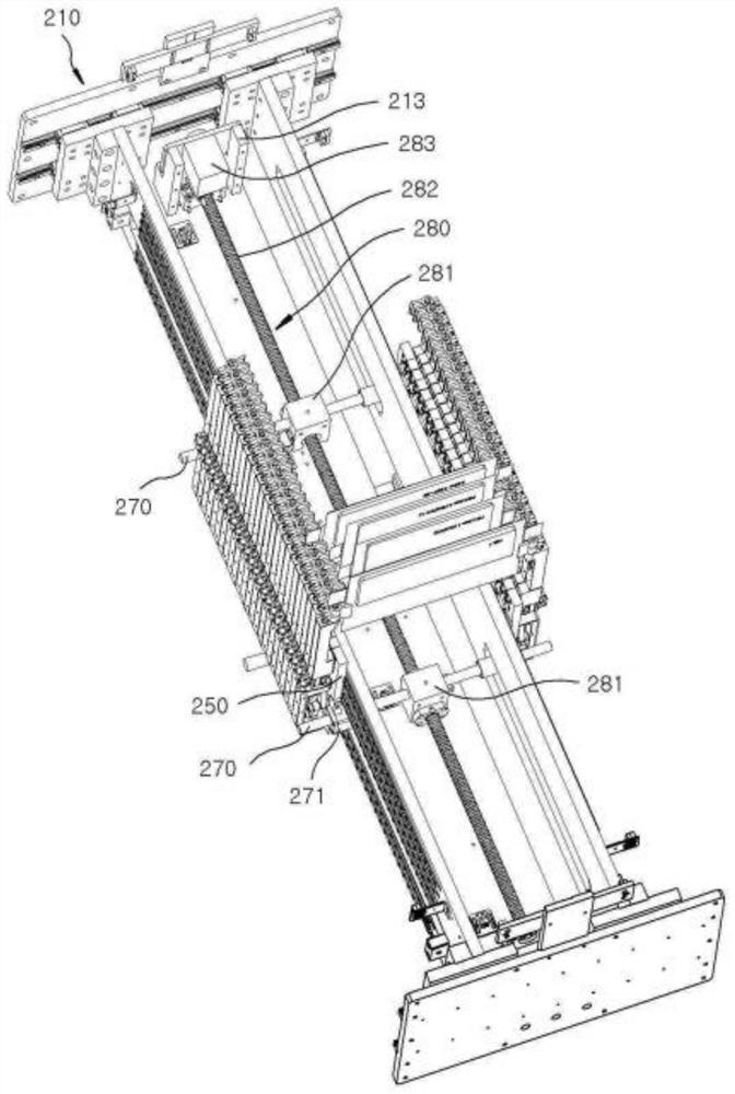 Secondary battery pouch holder and transfer therewith