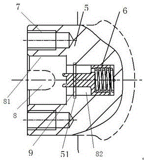 Insulated operating rod and disconnecting switch with insulating operating rod