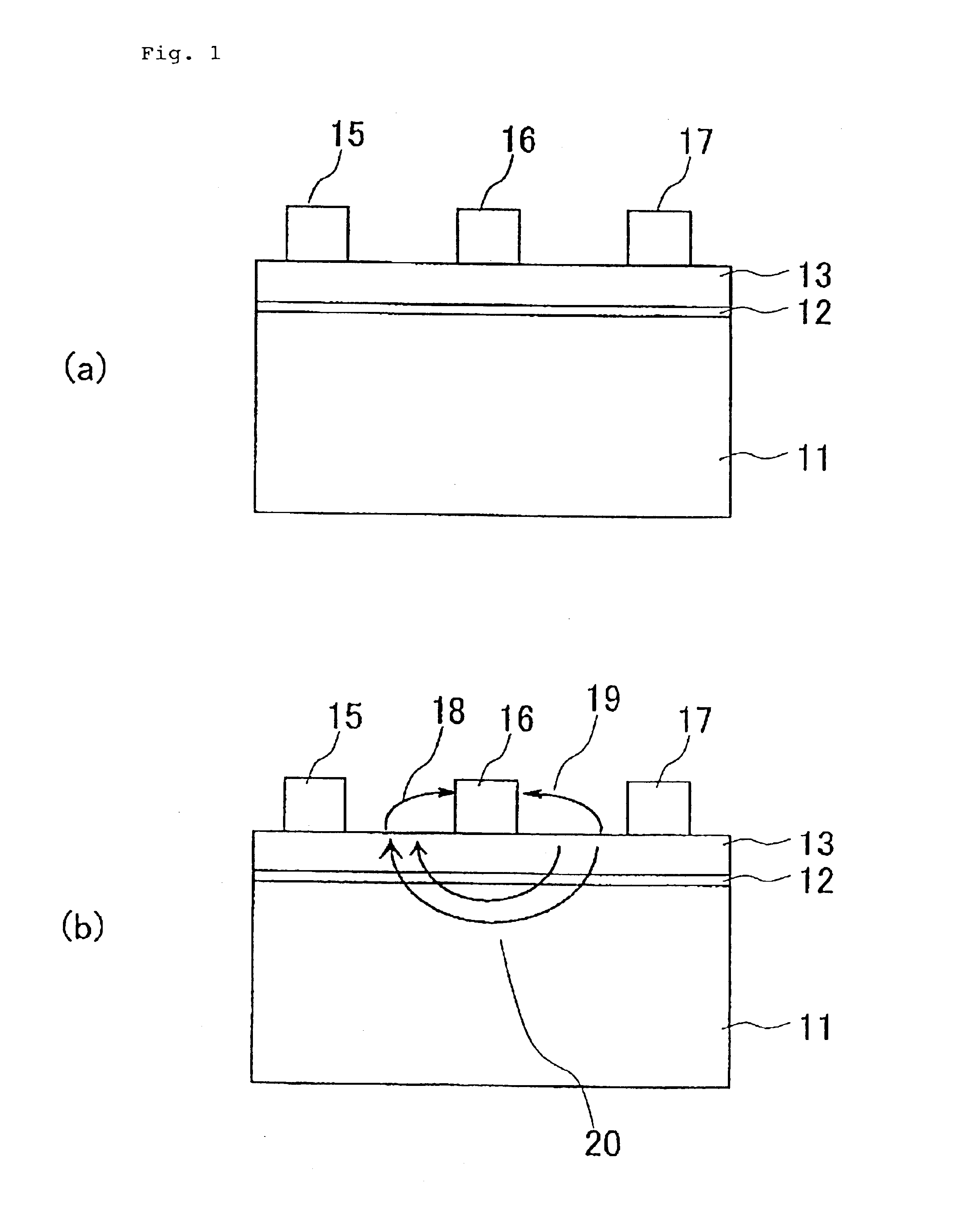 Group III nitride semiconductor device of field effect transistor type having reduced parasitic capacitances