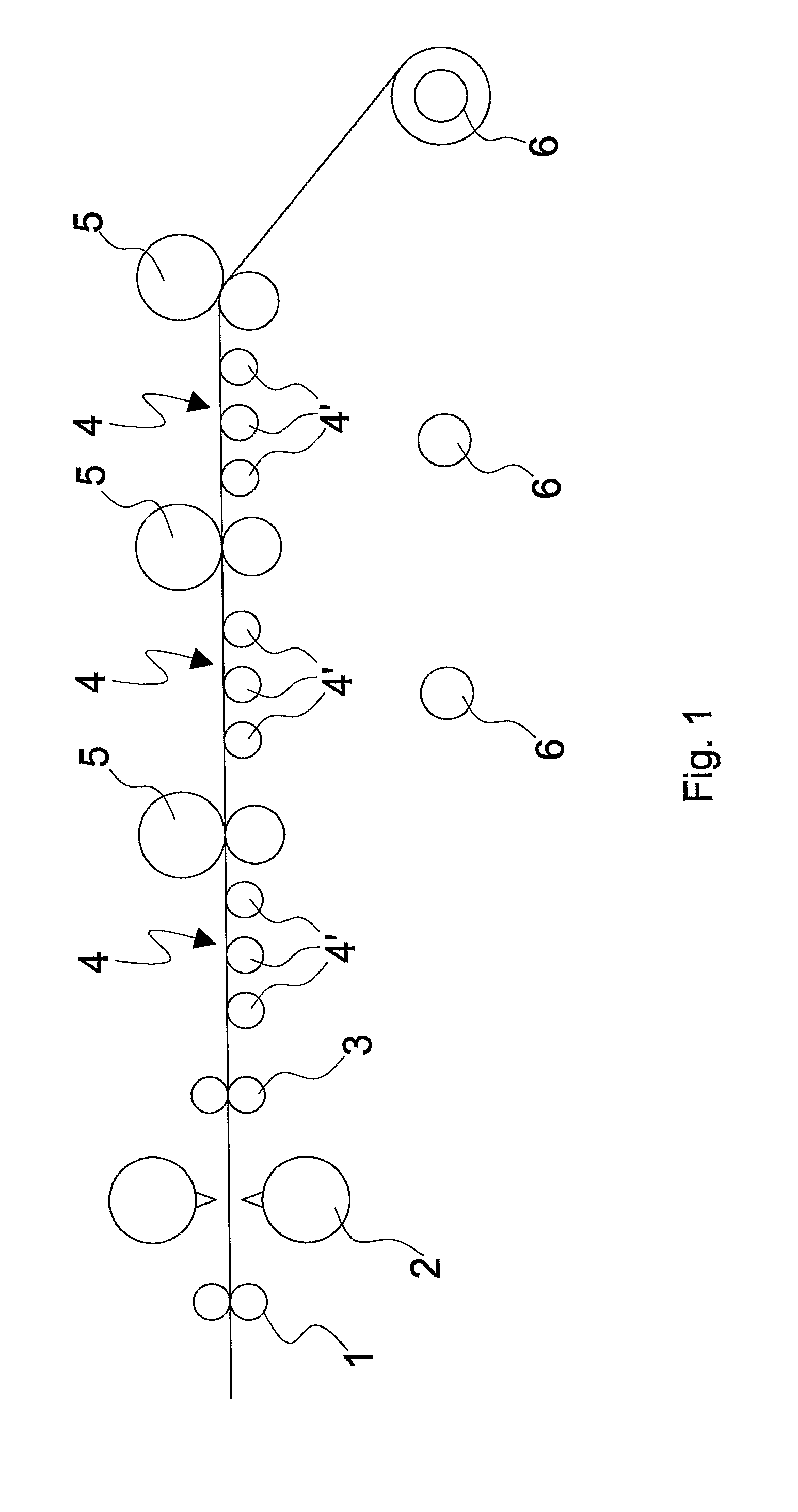 Guiding system for a metal strip at a rolling mill outlet