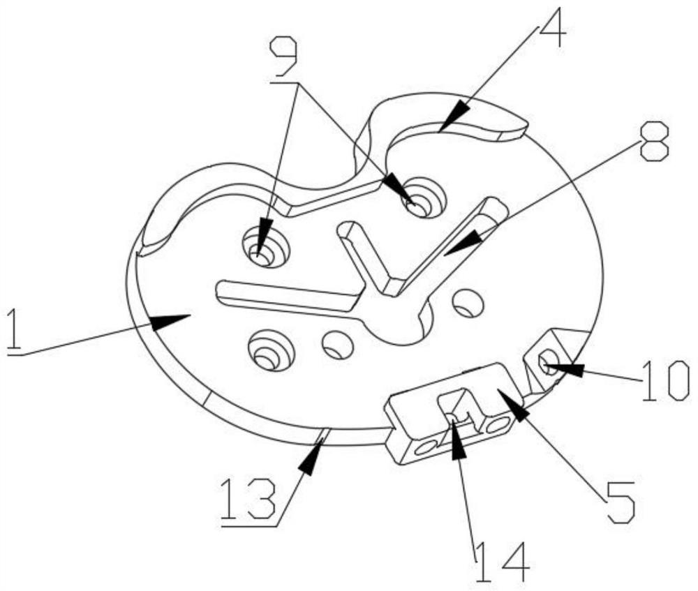 Tibia trial mold operation tool system with multiple verifications