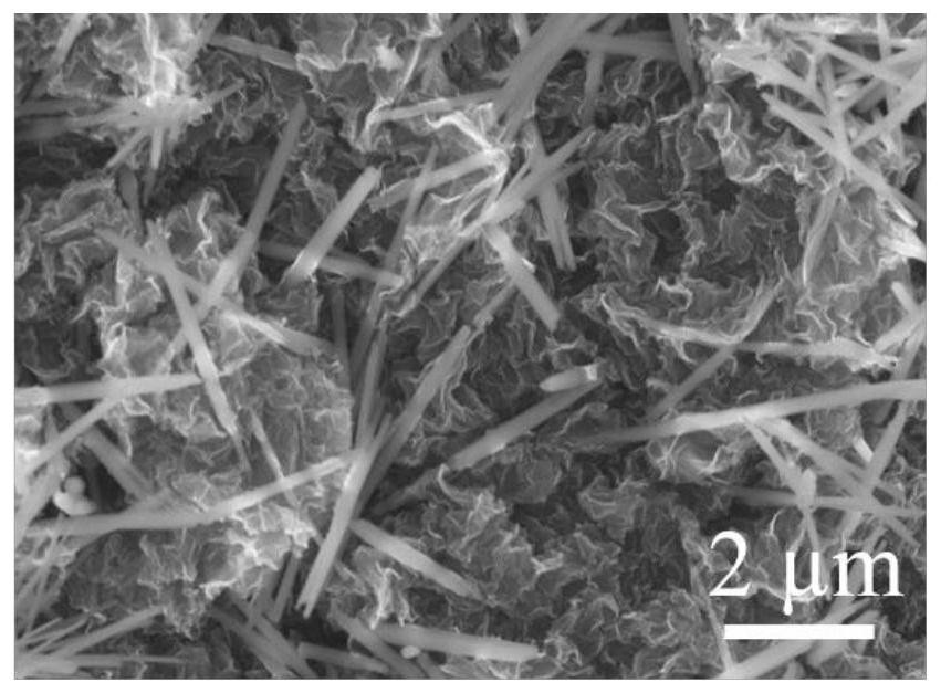 A kind of preparation method of graphene and polyaniline composite fiber electrode material