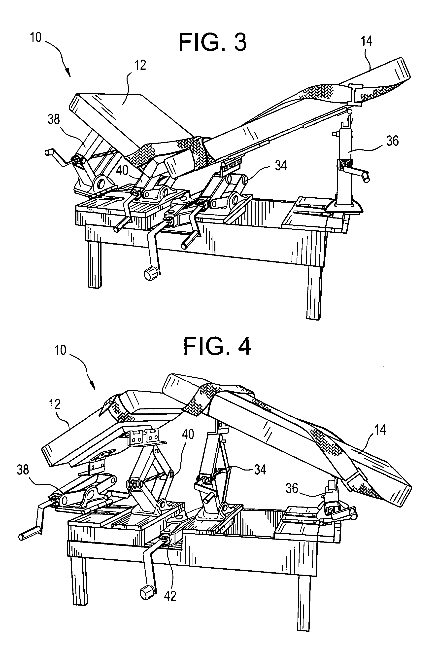 Adjustable traction table