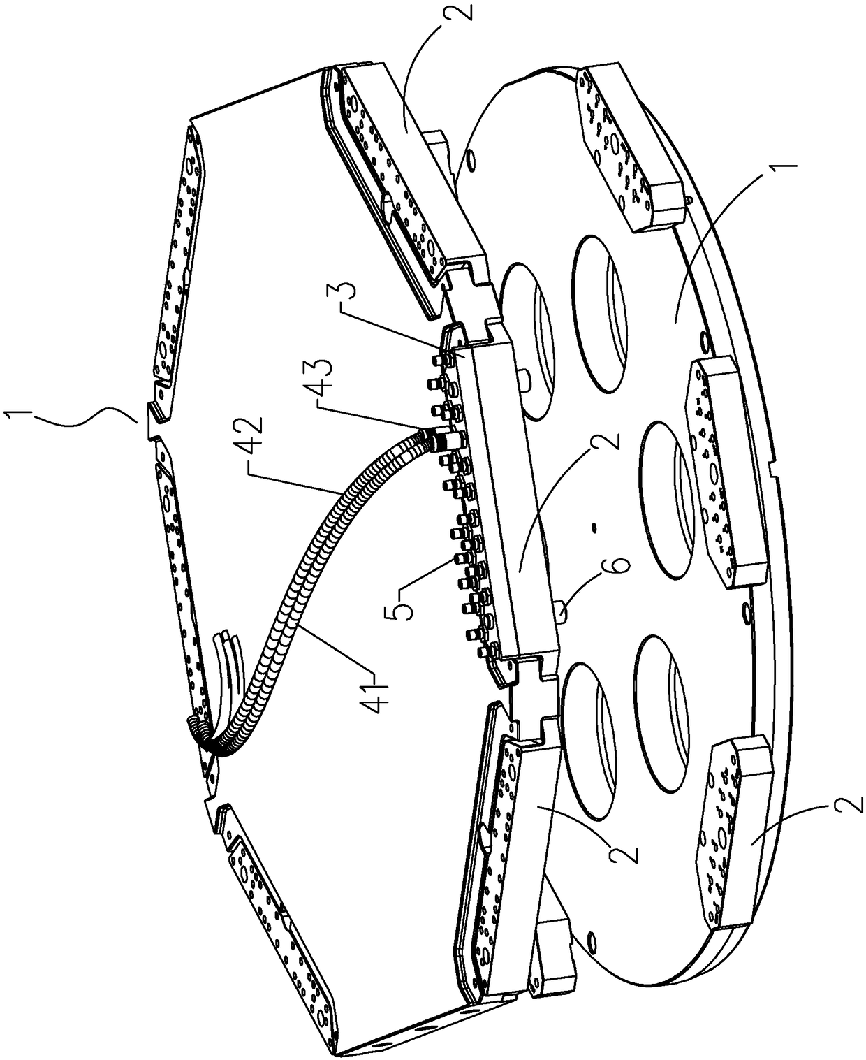 Differential pressure die rapid water testing tool