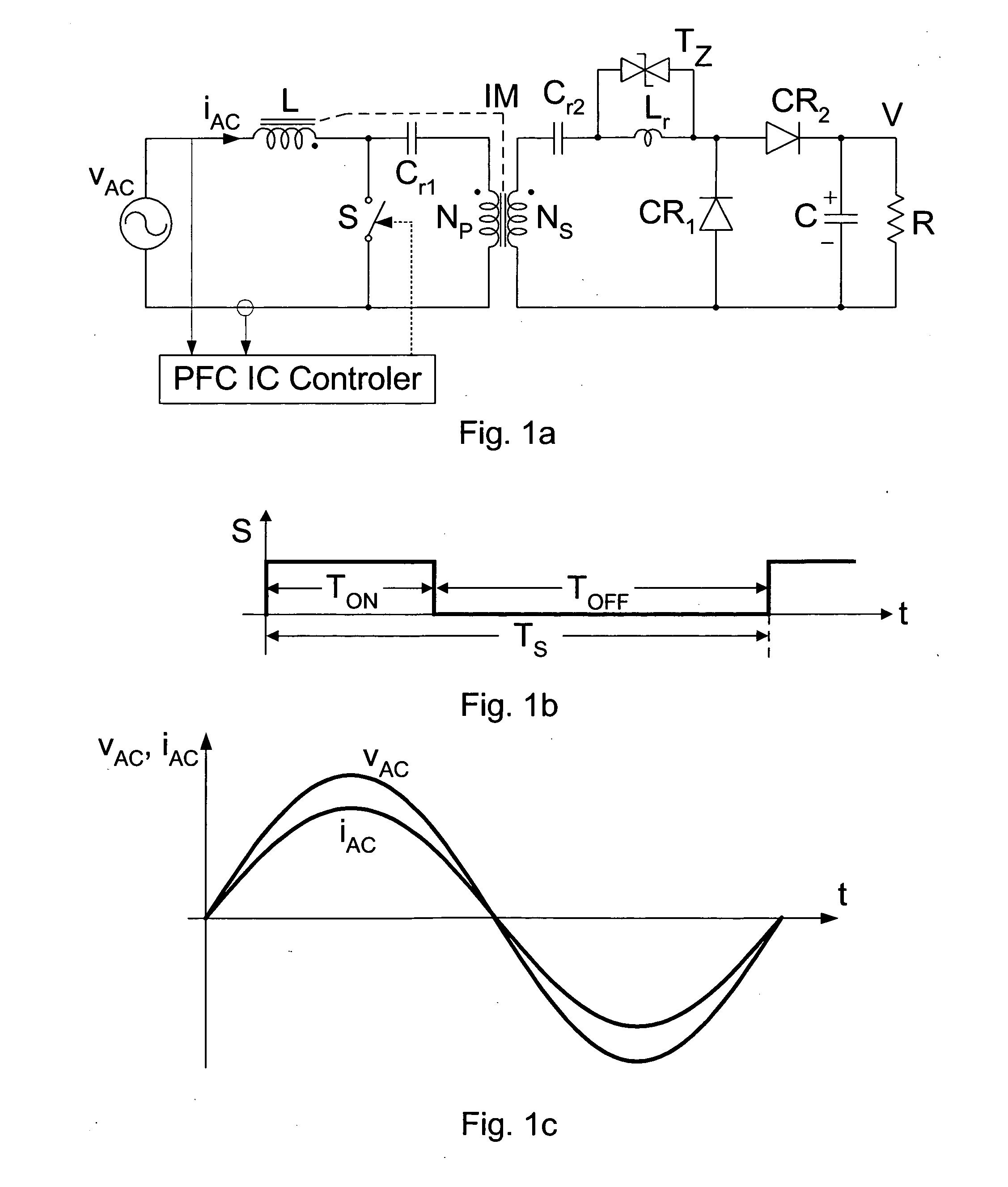 Single-stage AC-to-DC converter with isolation and power factor correction