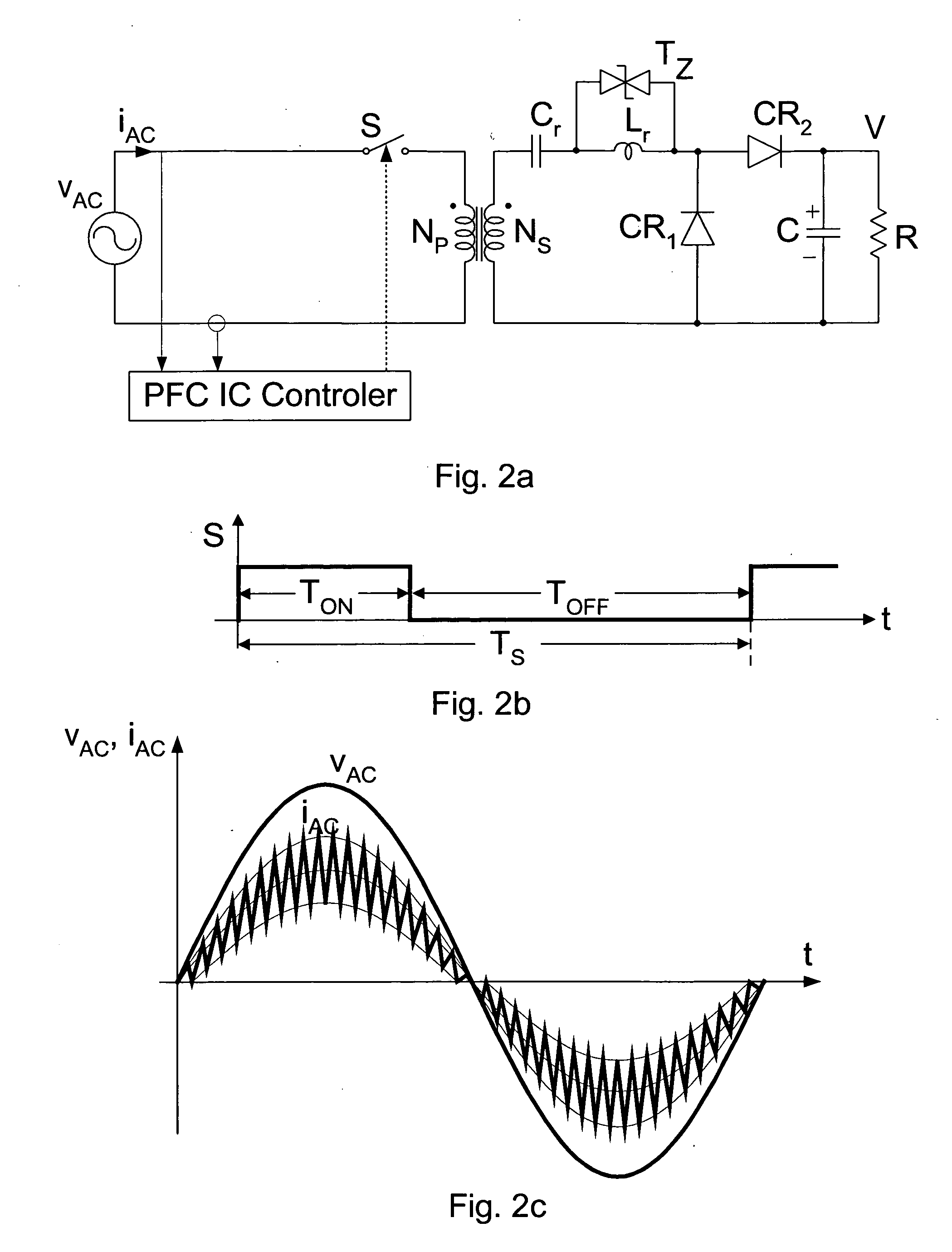 Single-stage AC-to-DC converter with isolation and power factor correction