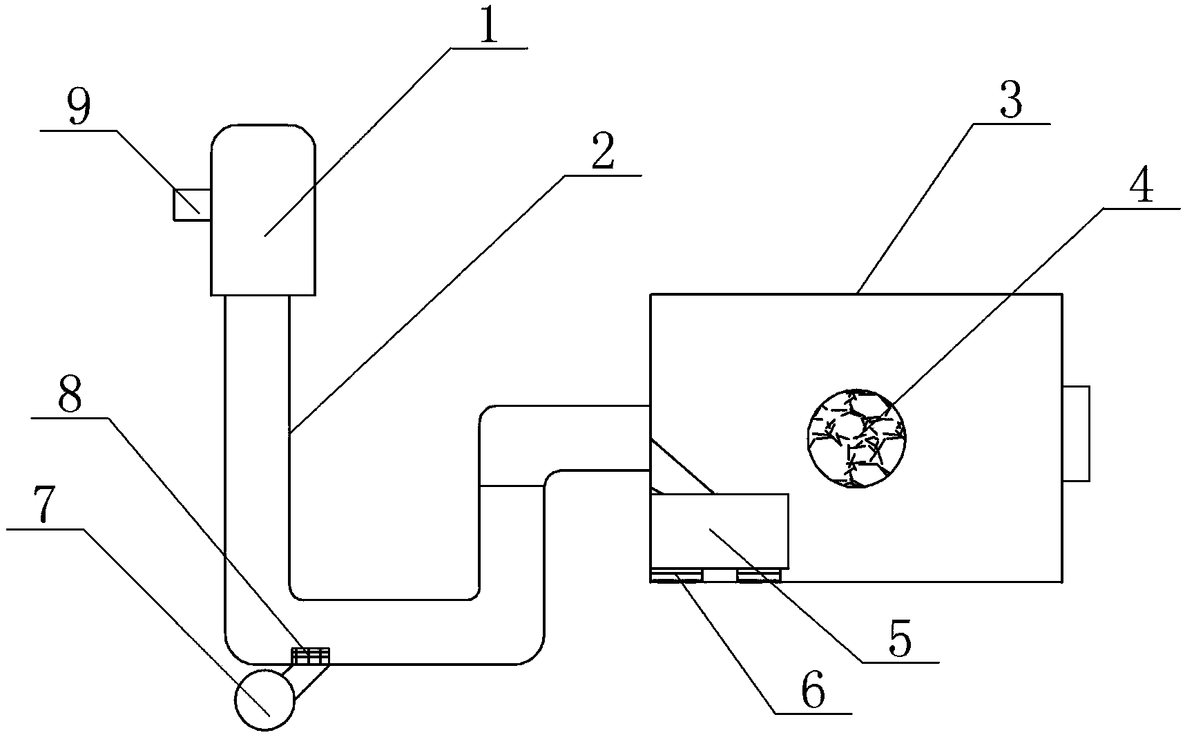 Flowmeter pipeline dredging device