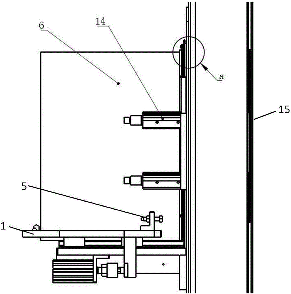 Microenvironment and wafer box interface sealing device and sealing method