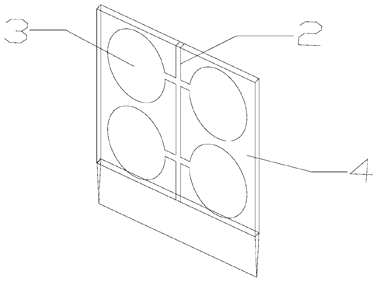 System and method for blocking the influence of foundation pit excavation