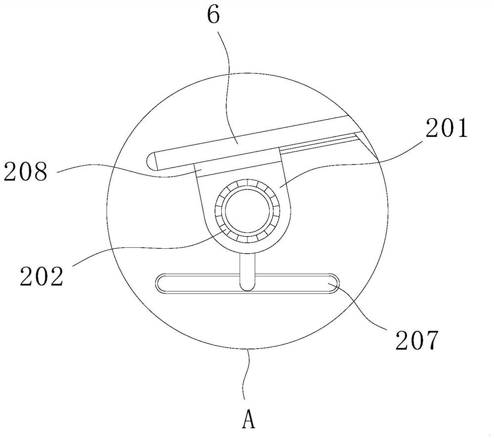 A conveying mechanism for parts production in the field of new energy automobile industry