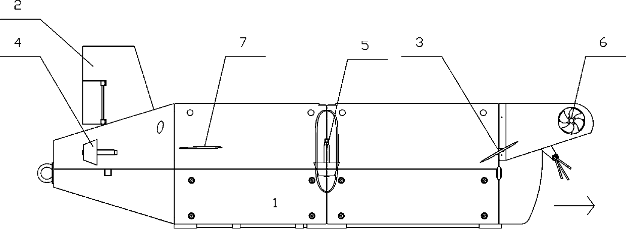 Method for changing navigation state of underwater robot and underwater robot with variable navigation states