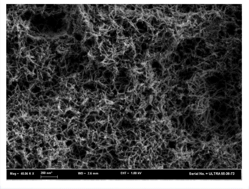 Method for preparing nanometer cerium oxide by hydrothermal method