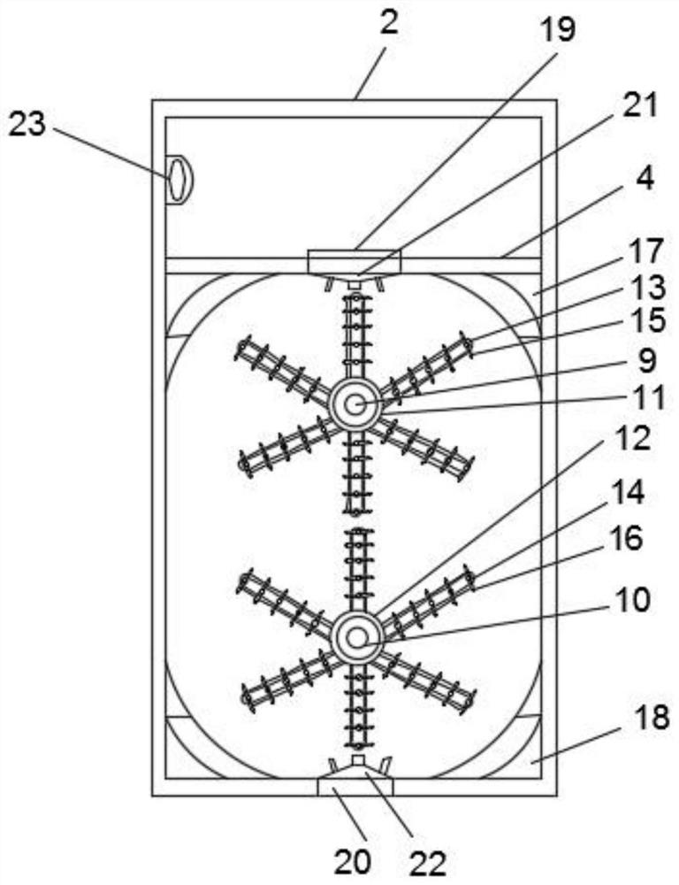 An aluminum profile electrophoresis recycling equipment and its recycling process