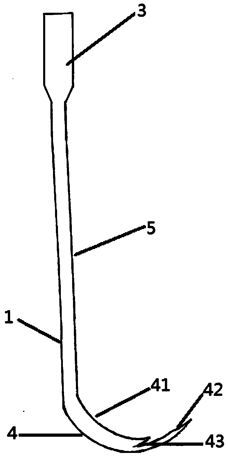 Fretsaw guiding device, spinal vertebral plate excision method and spinal nerve root anatomy method