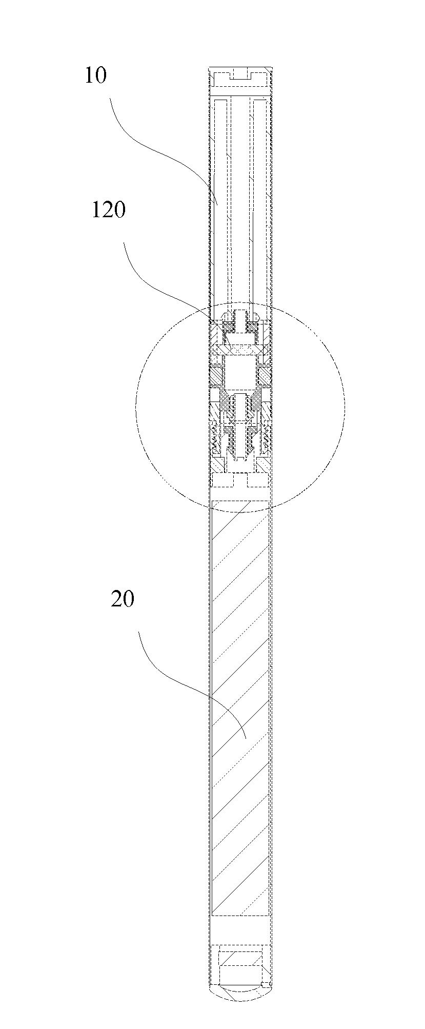 Inhaler and atomizing assembly thereof