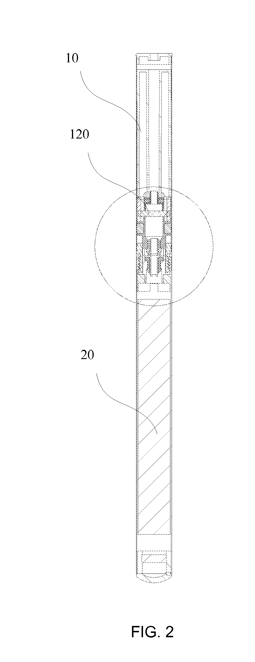 Inhaler and atomizing assembly thereof