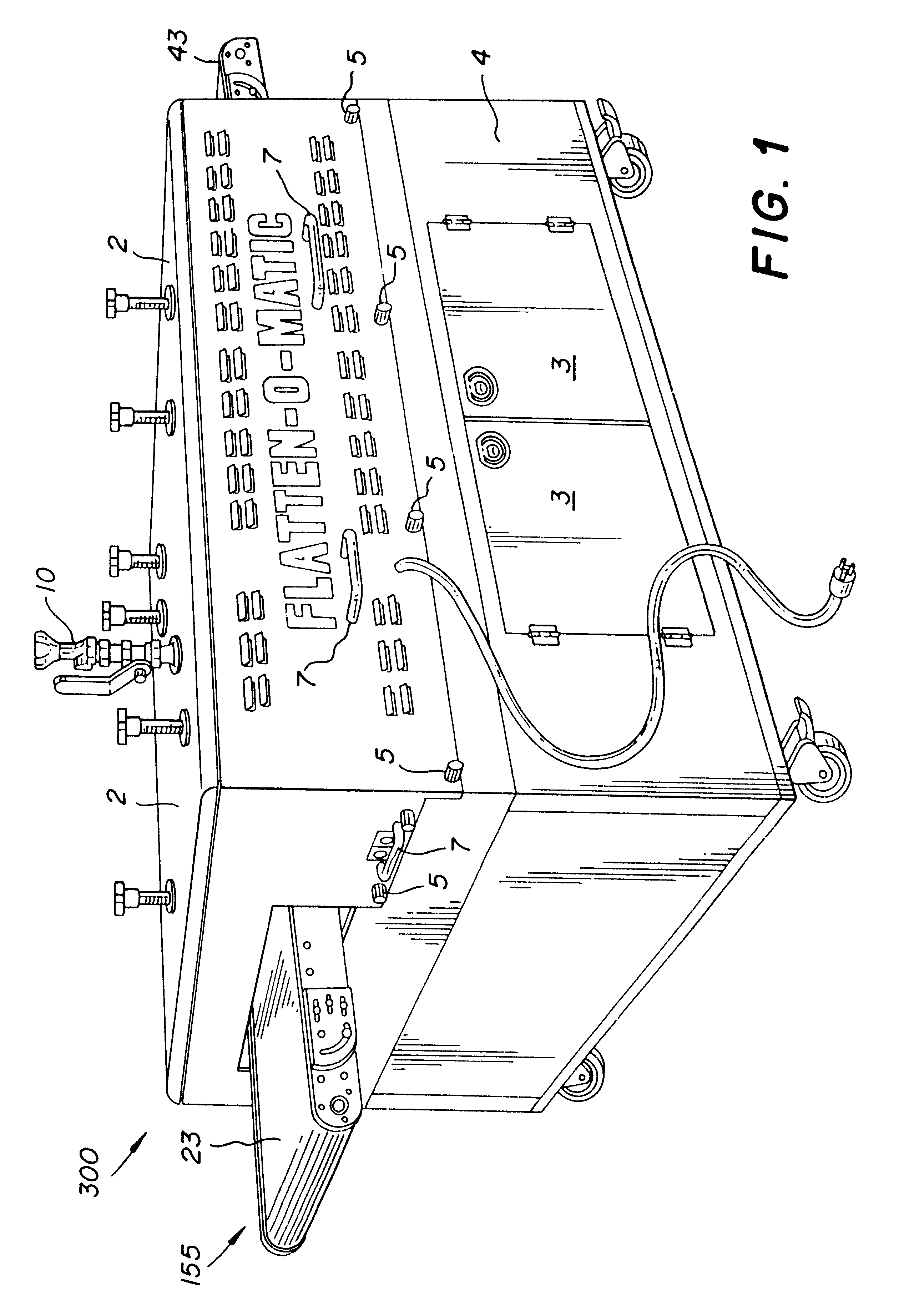 Apparatus for marinating, tenderizing, strip cutting cube cutting and progressively flattening meat