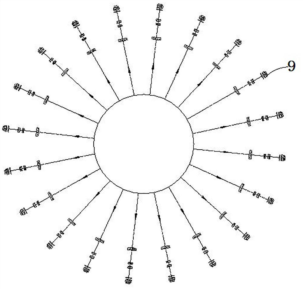 Multi-target panoramic search tracking identification system