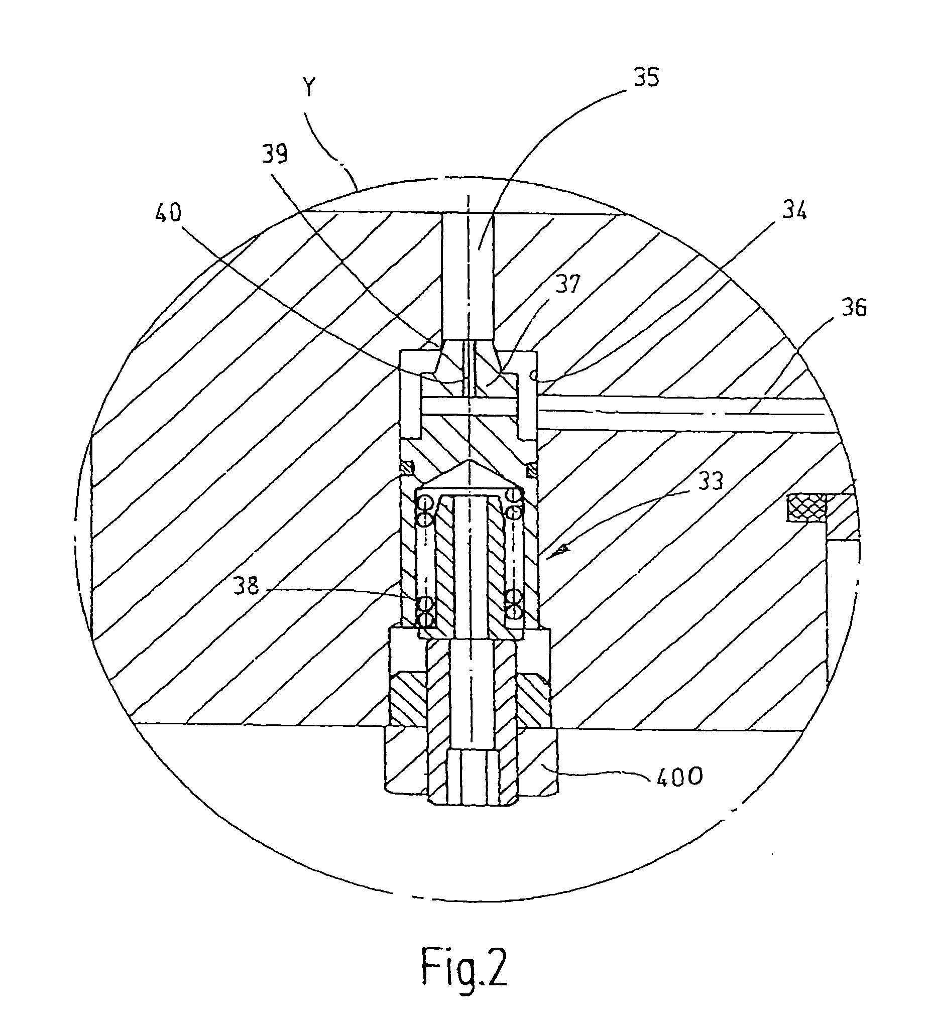 Working cylinder with terminal position damping