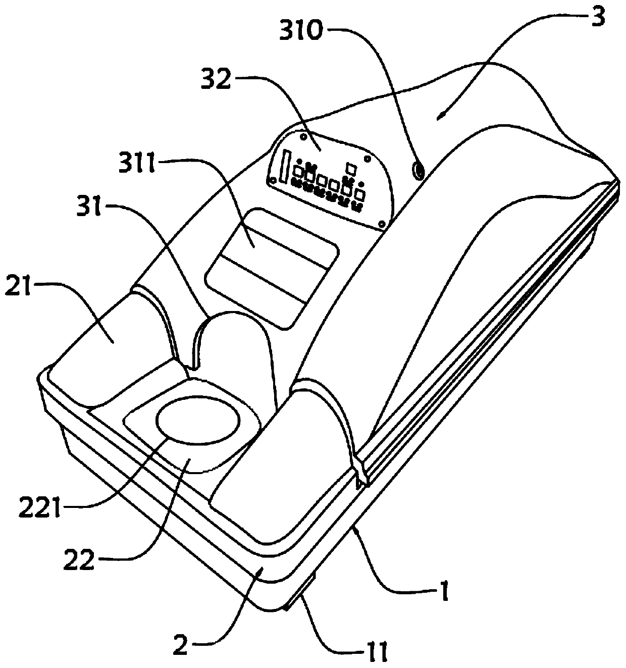 Nanometer physiotherapy bin