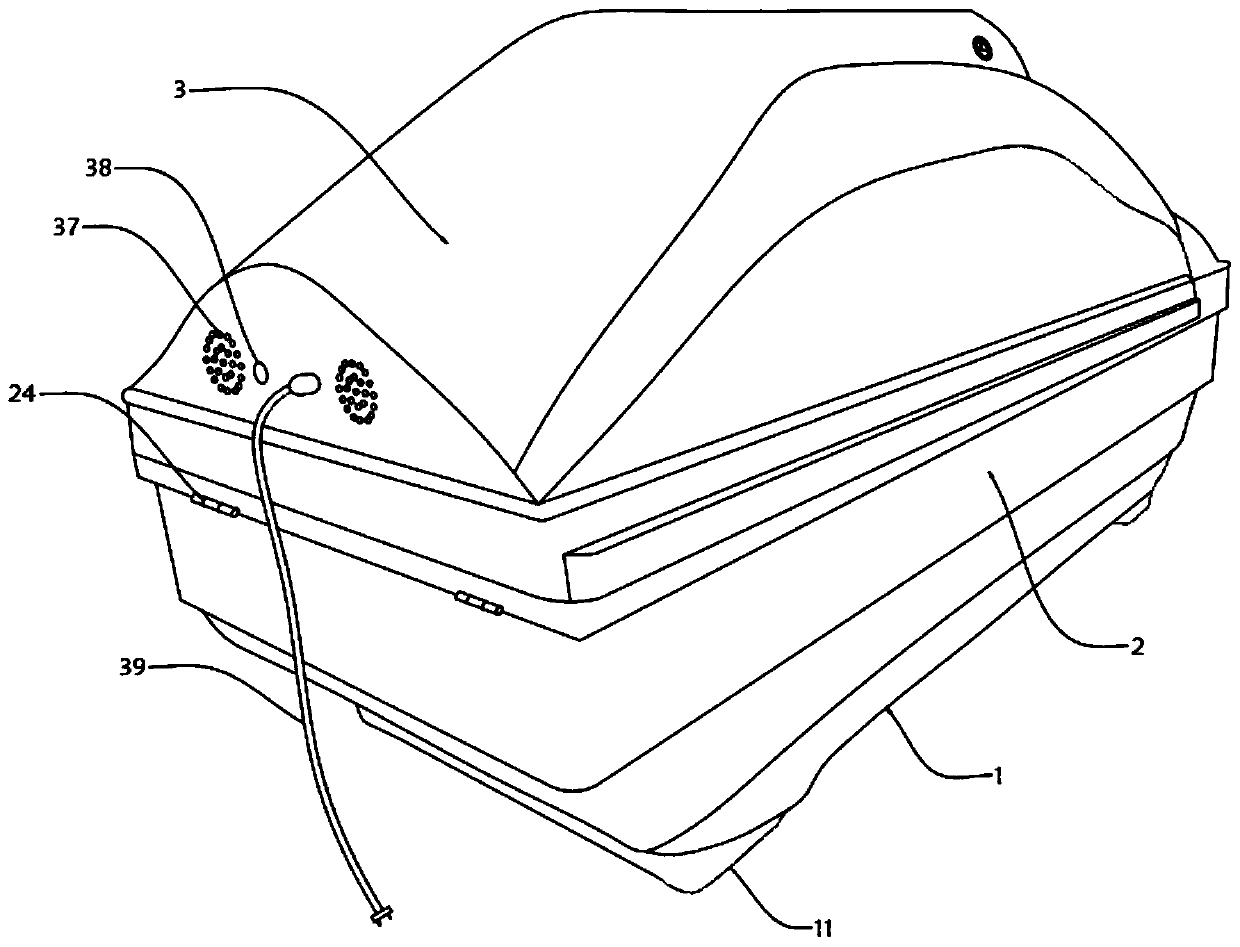 Nanometer physiotherapy bin