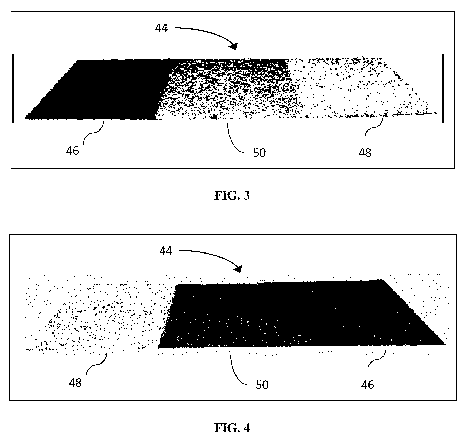 Roofing material with directionally dependent properties